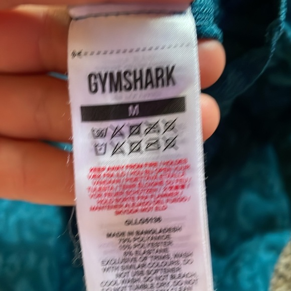 Gymshark women’s cheetah print animal adapt work outfit blue - Picture 6 of 6